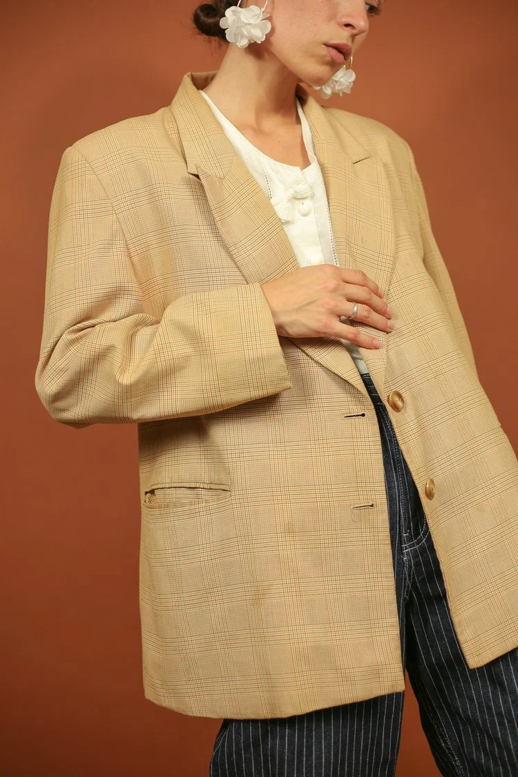 Blazer top vintage femme